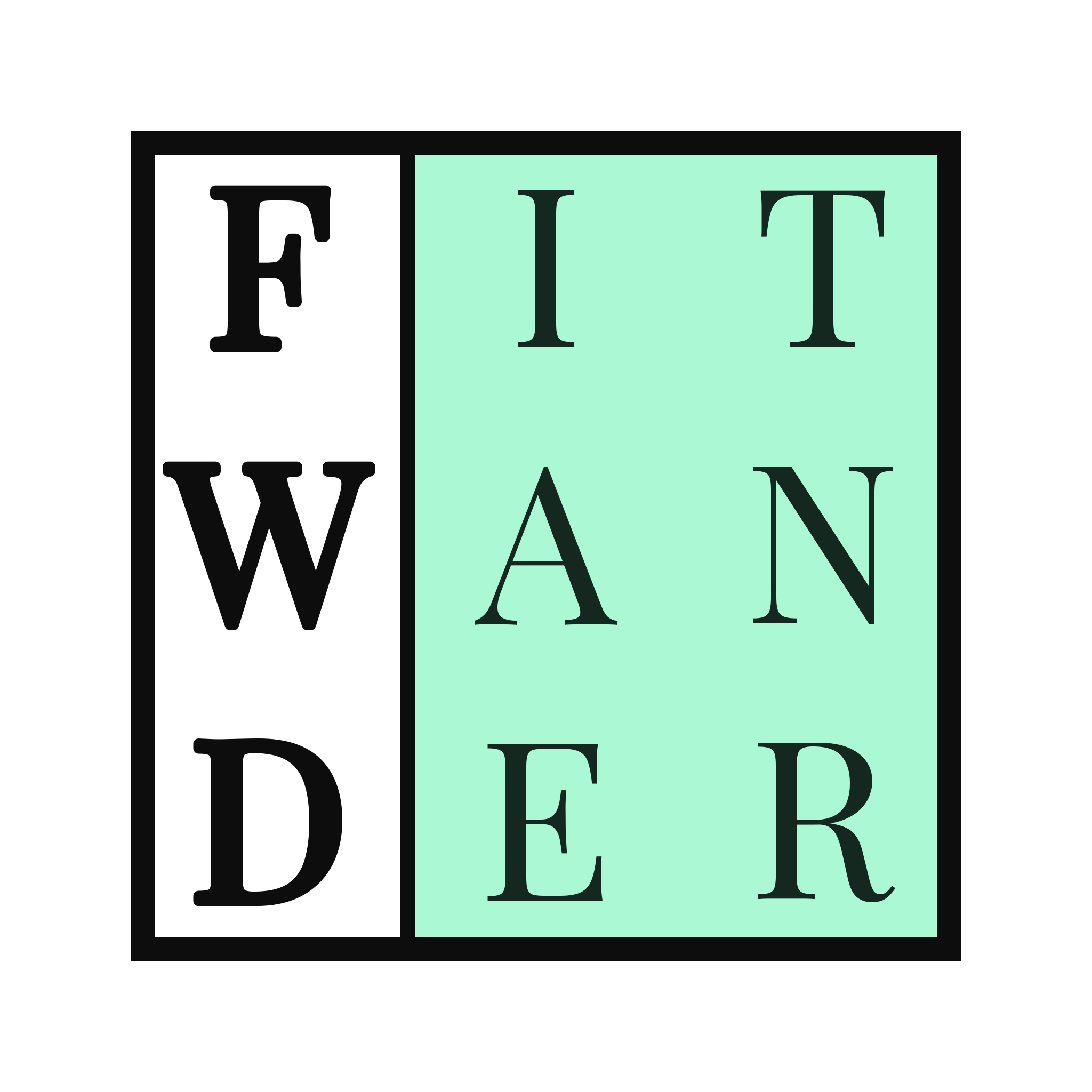 FitWander monogram logo